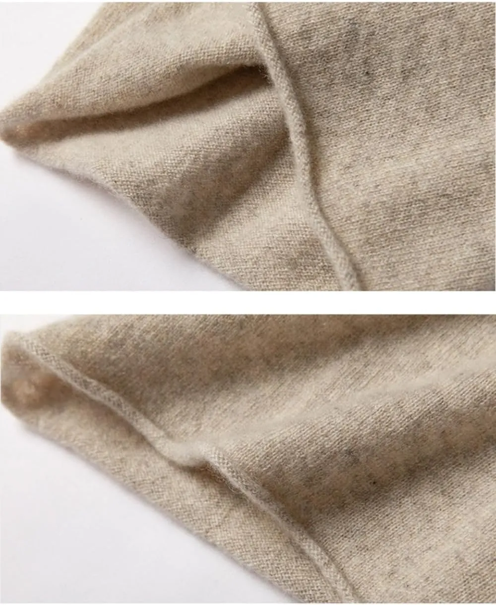 100% Cashmere Scarf for Women and Men Autumn Winter, Luxury Lightweight Soft Warm Cashmere Wrap Scarf Shawl Windproof