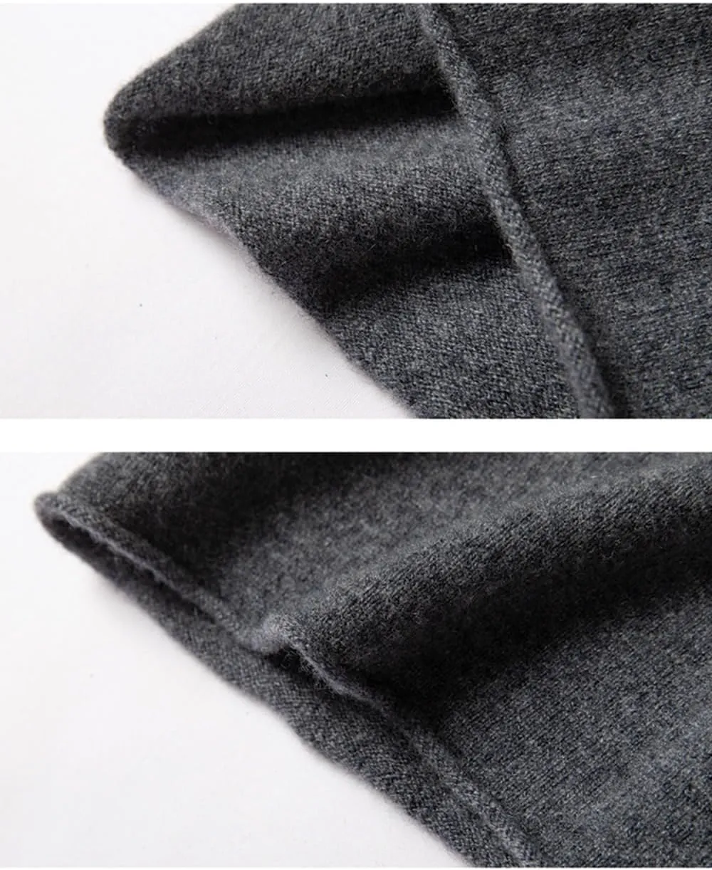 100% Cashmere Scarf for Women and Men Autumn Winter, Luxury Lightweight Soft Warm Cashmere Wrap Scarf Shawl Windproof