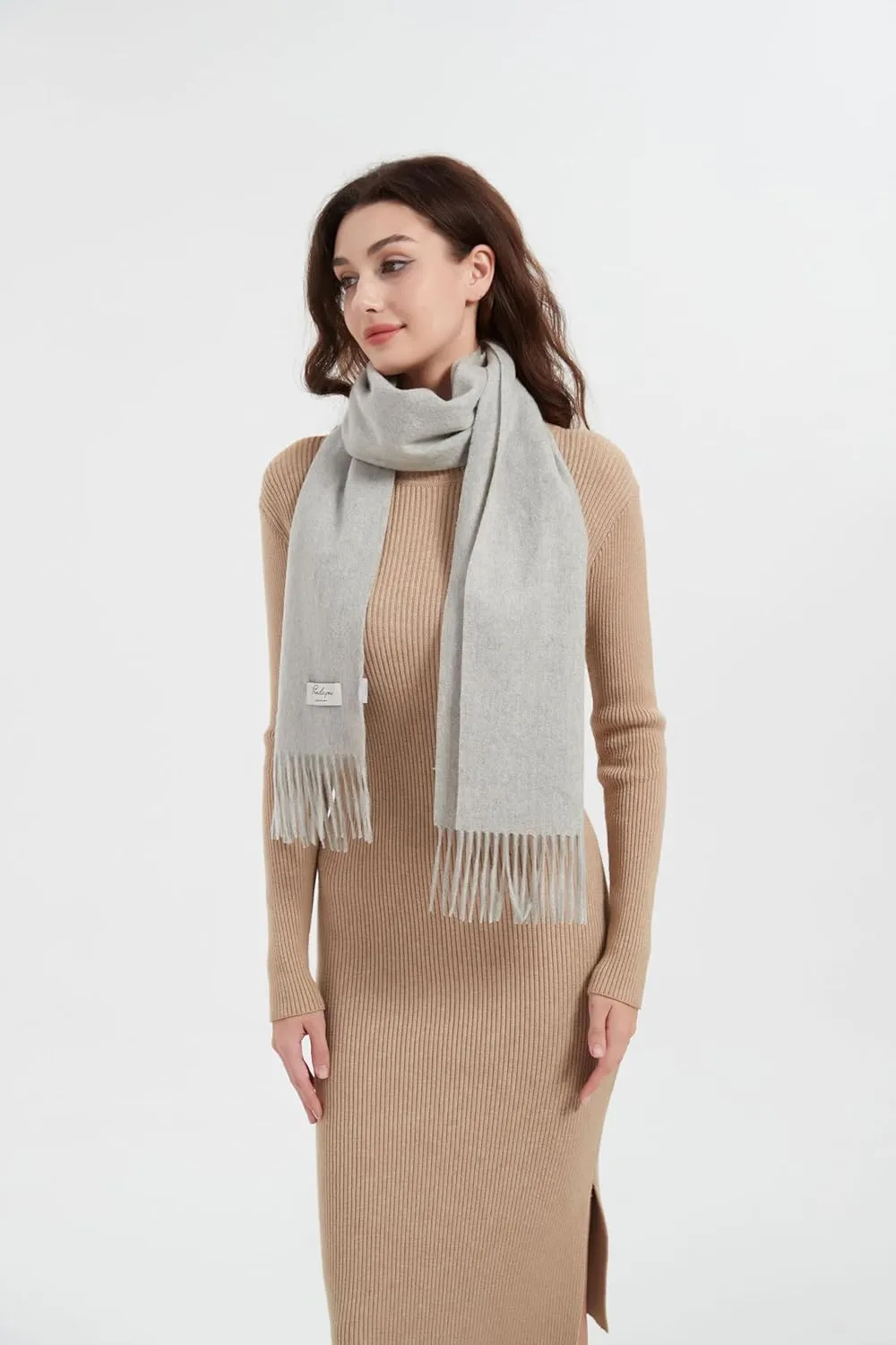 100% Pure Cashmere Scarf - Ultra Soft, Warm & Lightweight, Perfect for Autumn & Winter with Premium Gift Packaging