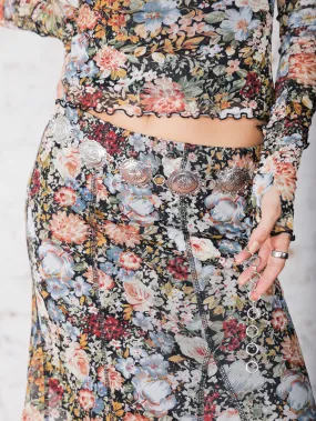 Almond Concho Chain Belt
