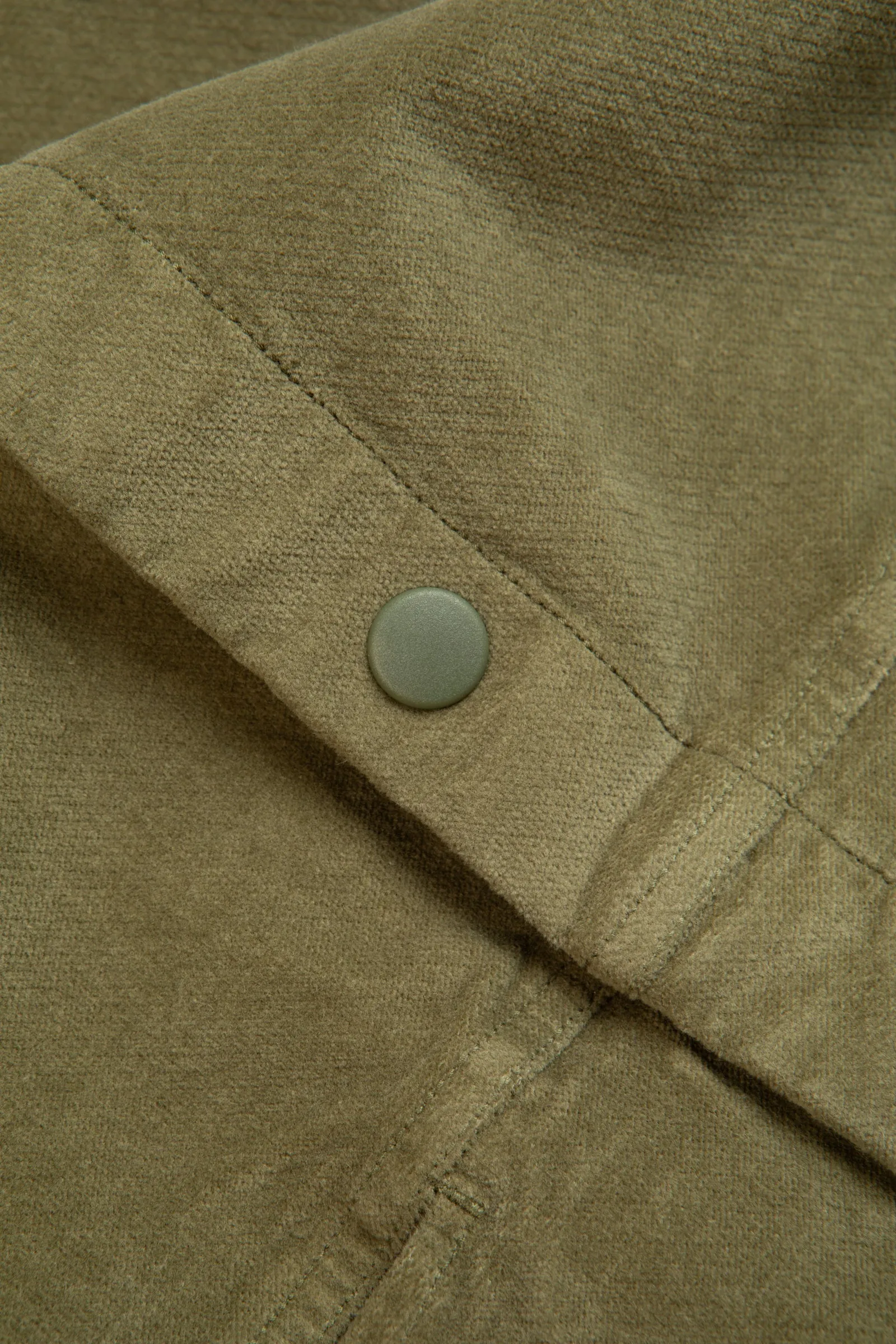 Armadale Coach Jacket in Light Military Moleskin