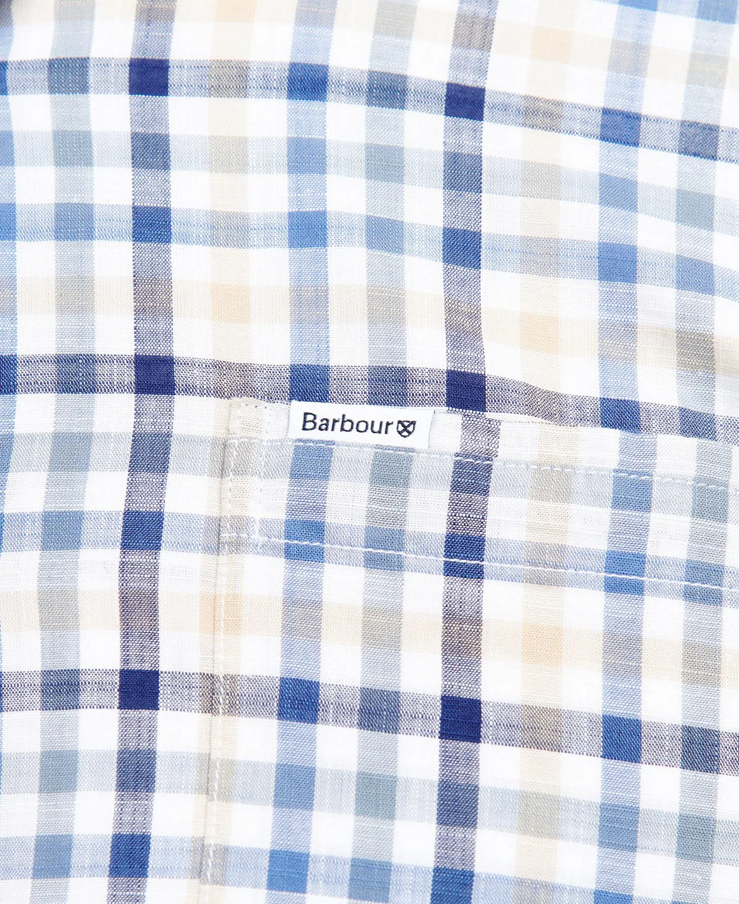 Barbour Kinston Tailored Shirt - Stone