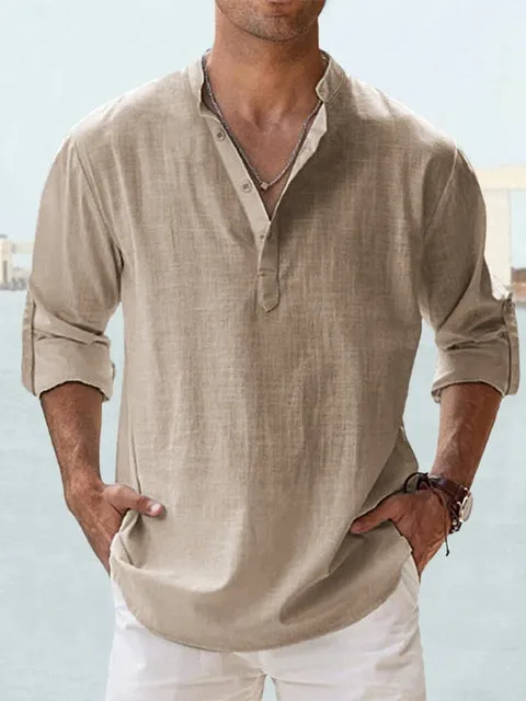 Benedict - Casual Linen Shirt