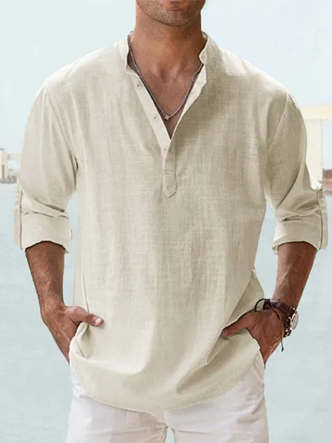 Benedict - Casual Linen Shirt
