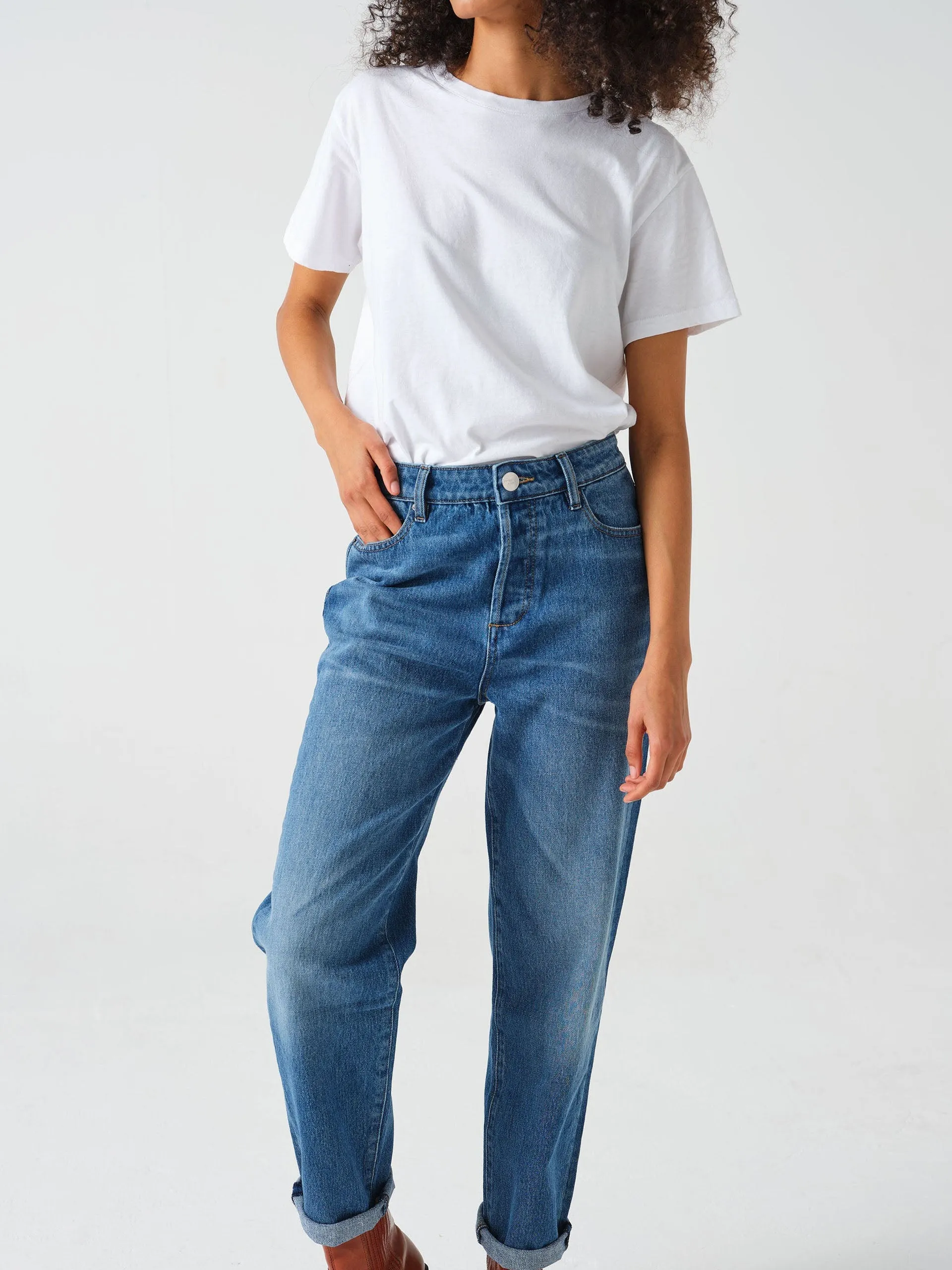 Bobbi boyfriend jean in desert vintage americana