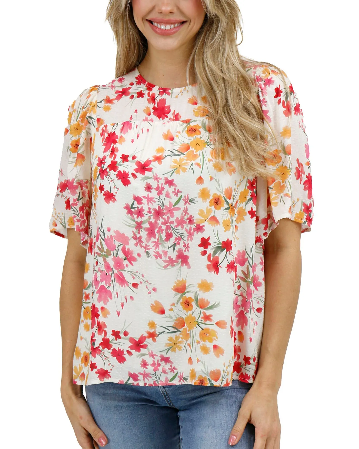 Brooklyn Flowy Floral Blouse