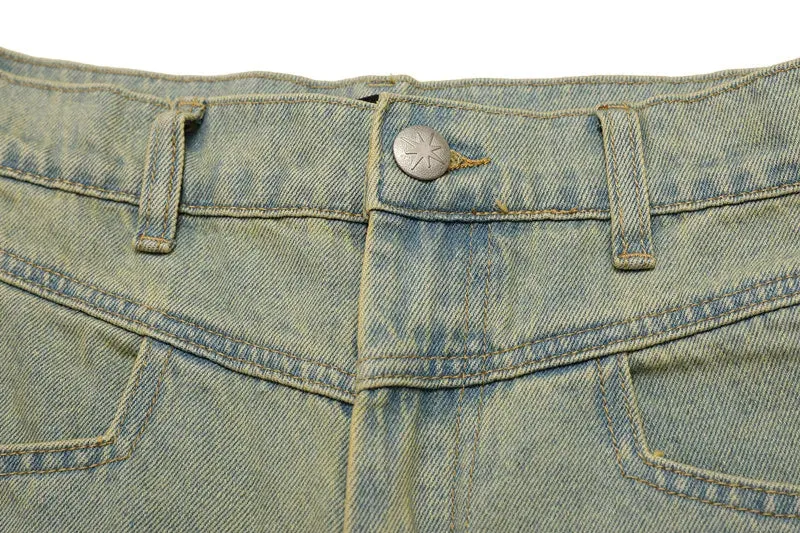 Cactus Patch Straight Fit Denim Jeans