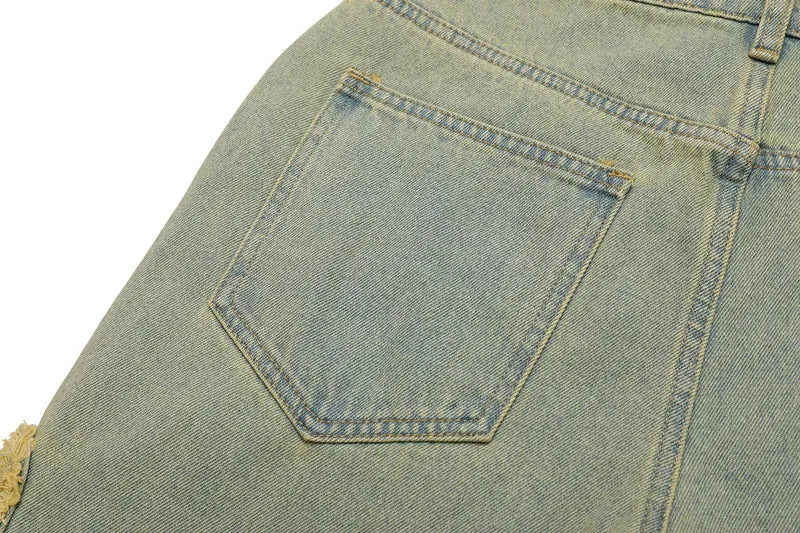Cactus Patch Straight Fit Denim Jeans