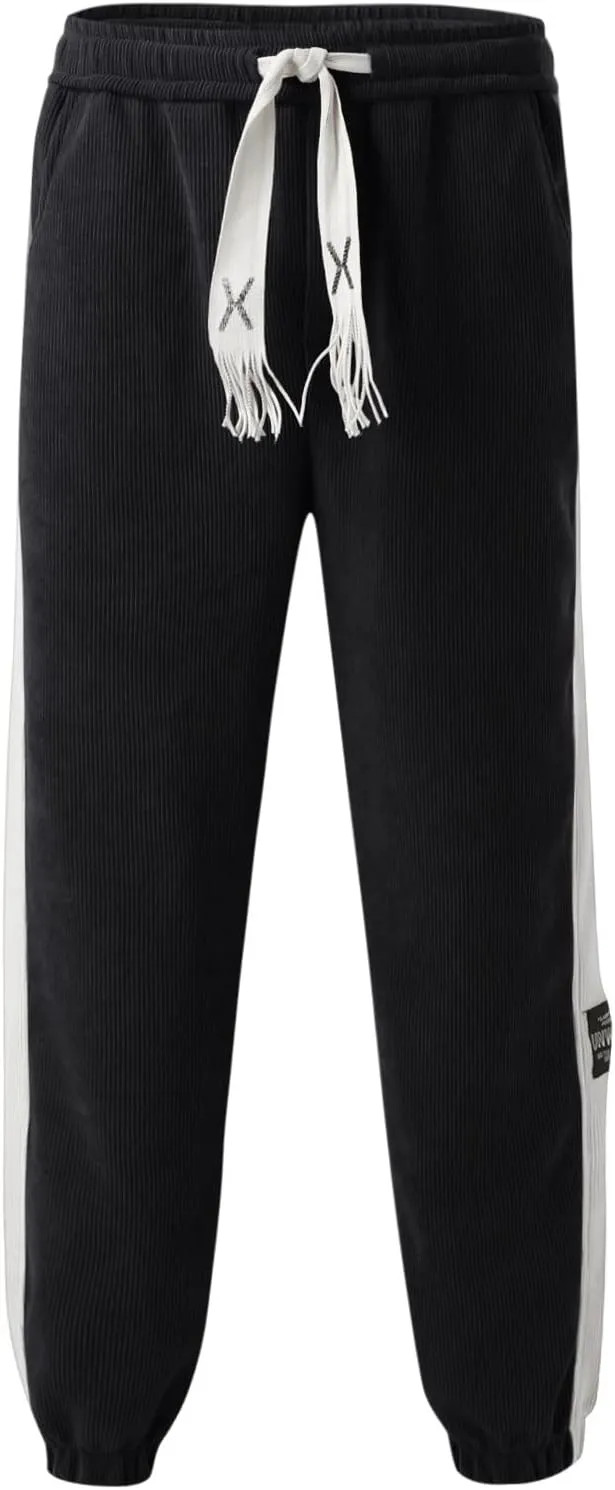 Cargo Trousers for Men Jogger Sweatpants for Men Men's Fleece Lounge Pants Mens Fleece Active Athletic Workout Jogger
