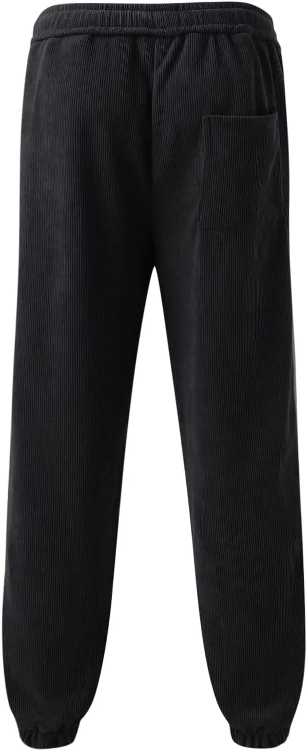 Cargo Trousers for Men Jogger Sweatpants for Men Men's Fleece Lounge Pants Mens Fleece Active Athletic Workout Jogger