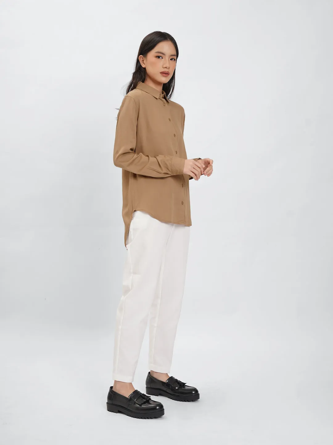 Casual Shirt | Bisque