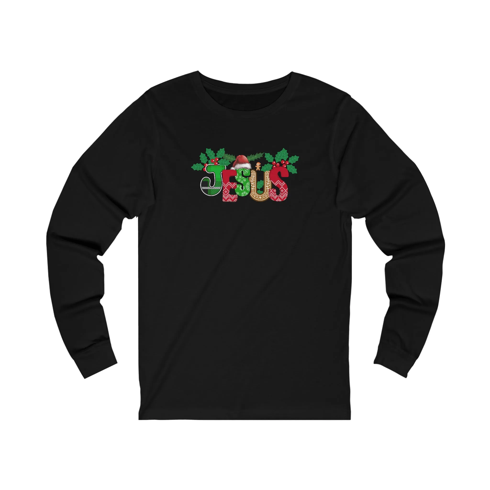 Christmas Jesus Long Sleeve Shirt, Christian Sweatshirt, The Reason for the Season Long Sleeve, Christmas Gift, Jesus Sweatshirt, Religious