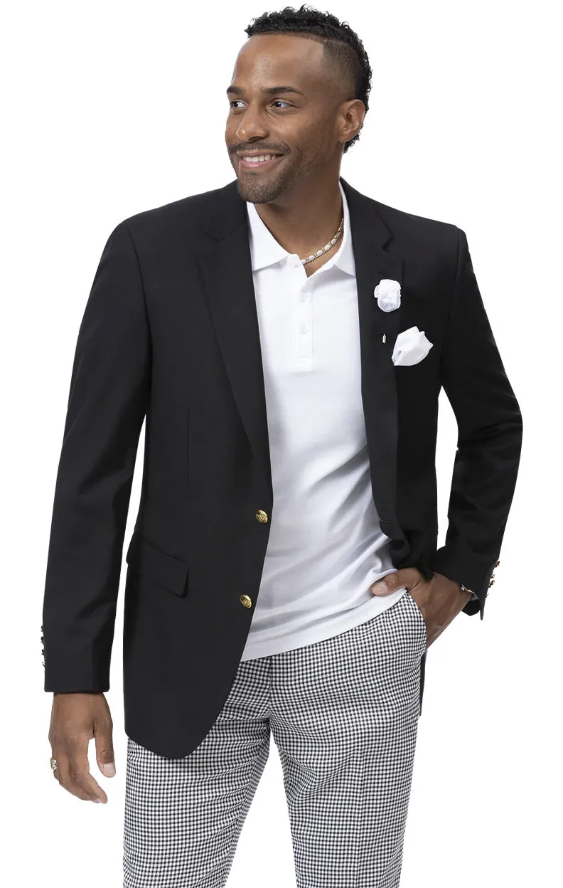 EJ Samuel Modern Fit Blazer J170-Black