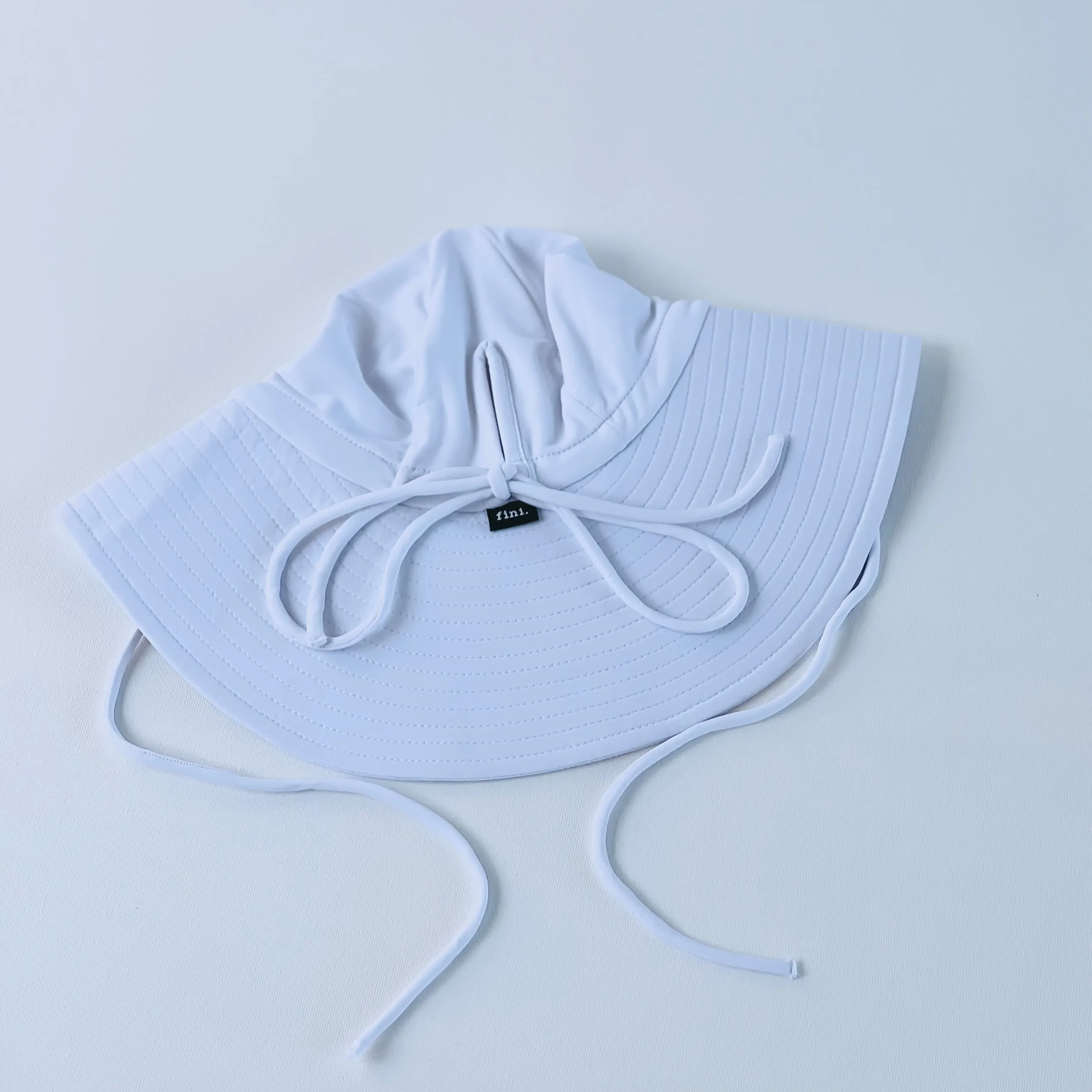 floppy hat | swim | white