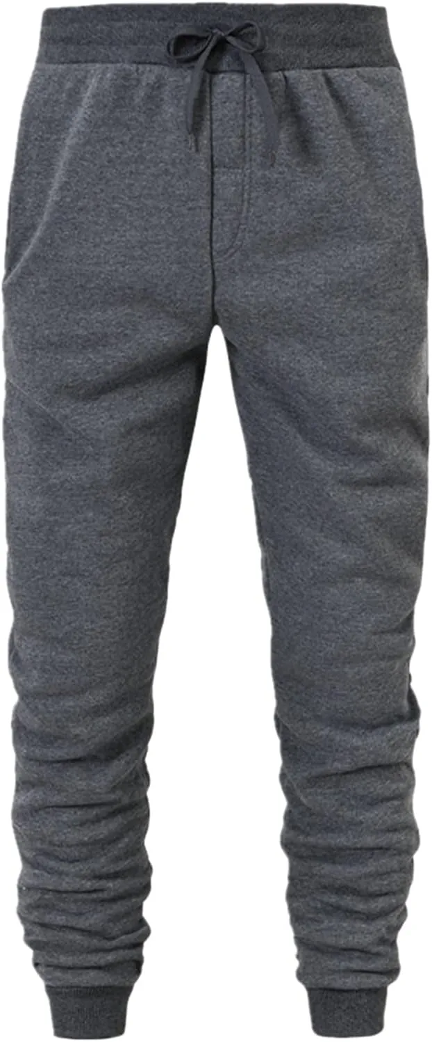 FZVYD Pleated Pants for Men Mens Casual Elastic Drawstring Cargo Pants Lightweight Relaxed Fit Cotton Workout Sweatpants 2023