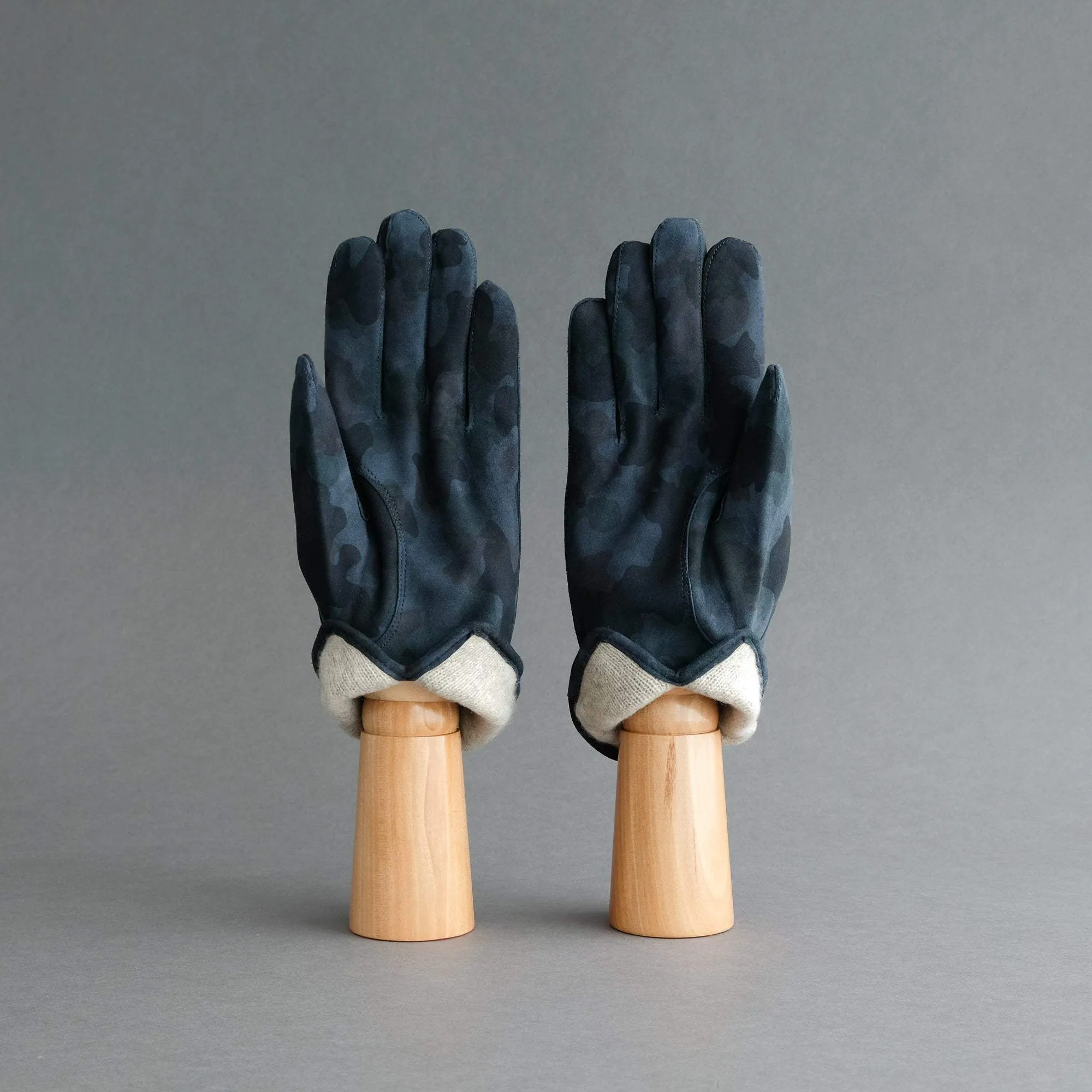 Gentlemen's Gloves from Military Navy (9) Goatskin Lined with Cashmere