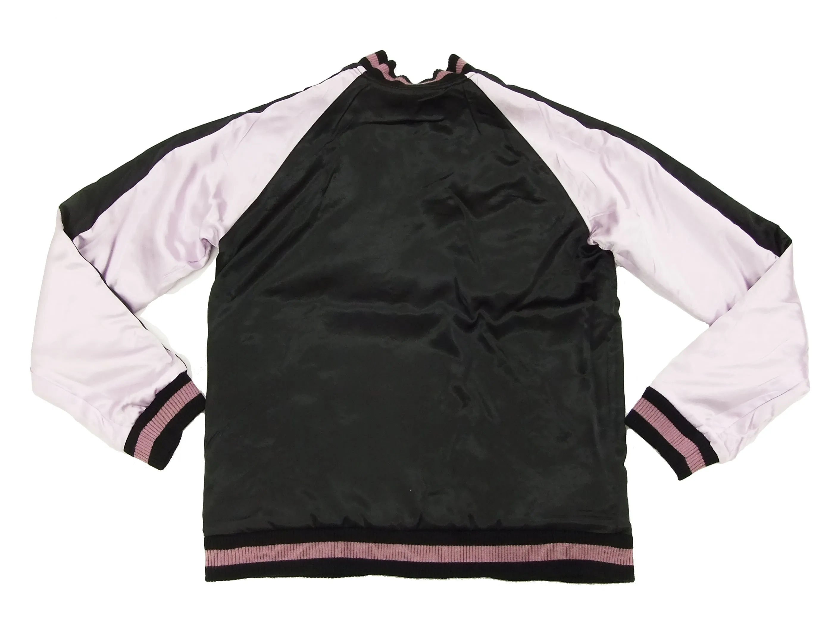 Hanatabi Gakudan Men's Japanese Souvenir Jacket Japanese Geisha Oiran Sukajan Script SSJ-505
