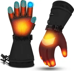 Heated Gloves for Men Women Rechargeable, 3000mAh