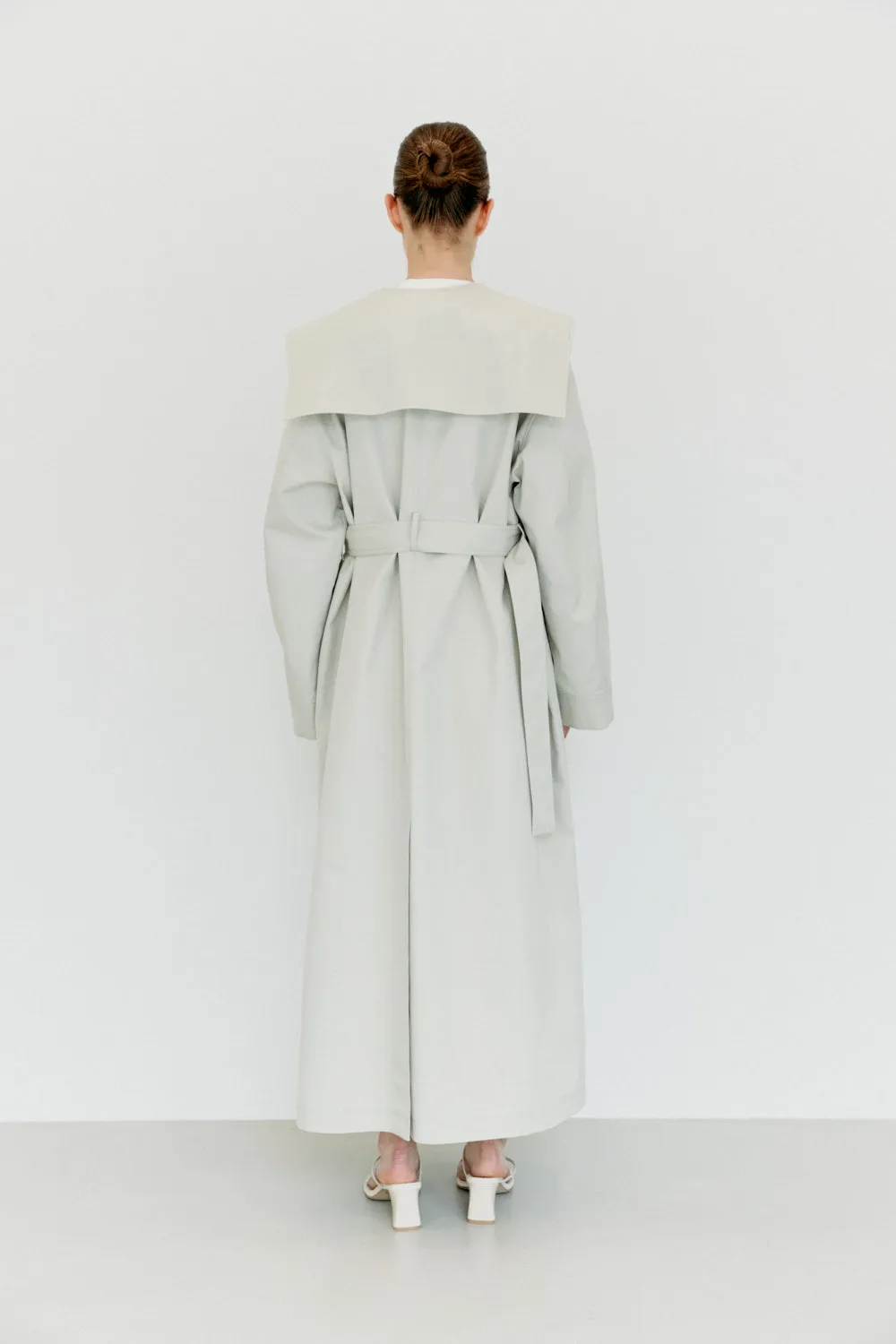 Lena Light Sage Coat