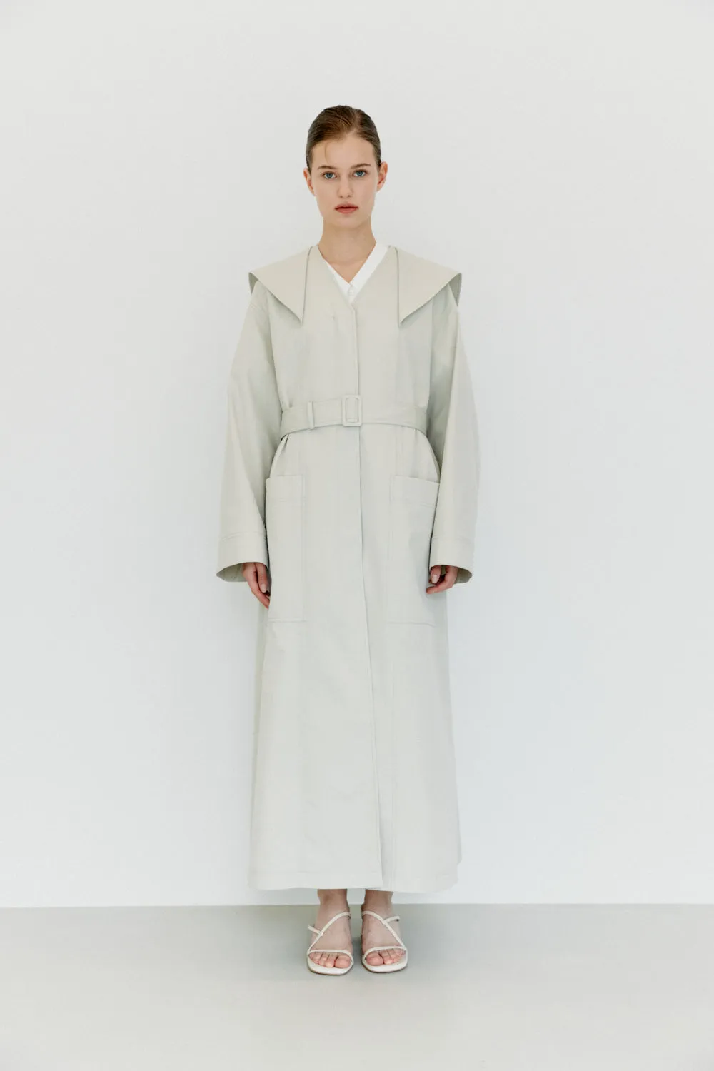 Lena Light Sage Coat