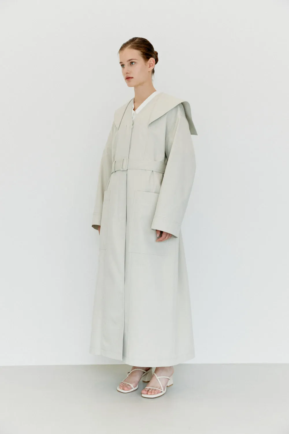 Lena Light Sage Coat