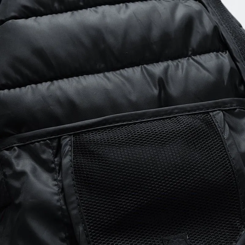 Men's Autumn Winter Warm Casual Windproof Hooded Slim Jacket