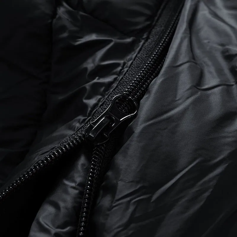 Men's Autumn Winter Warm Casual Windproof Hooded Slim Jacket