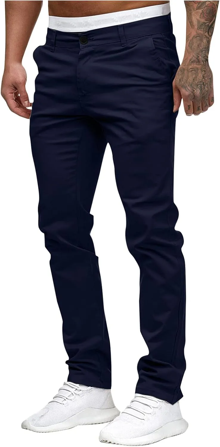 Mens Sweatpants Pants Trousers with Pockets Joggers for Men Trousers Sweatpants for Men Men's Sports Casual Jogging
