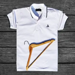 Plain White color Polo T-Shirt
