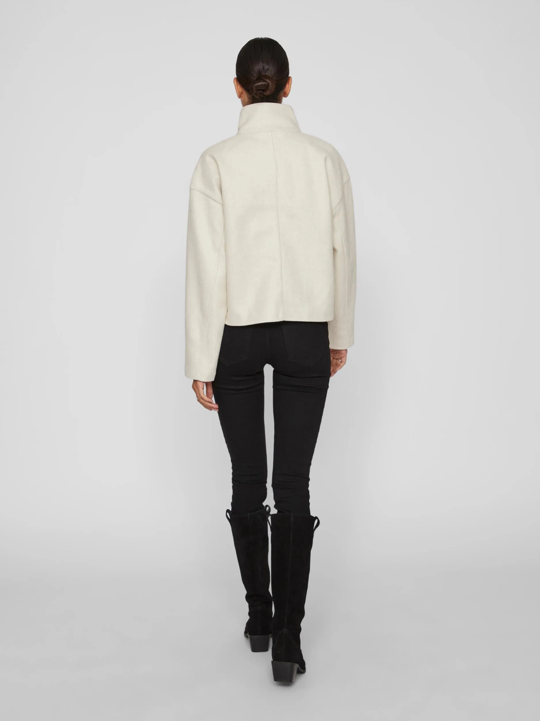 POKA SHORT JACKET (SUPER LIGHT NATURAL)