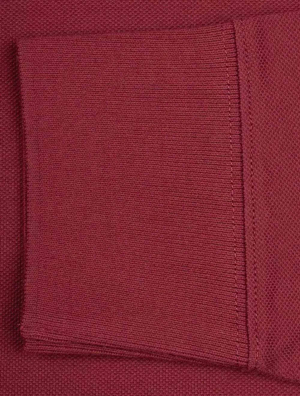Regular Shield Long Sleeve Pique Rugger Plumped Red