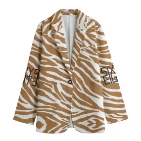 Sixty Eight 93 Logo Black Women's Leisure Blazer #14