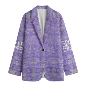 Sixty Eight 93 Logo White Women's Leisure Blazer #18