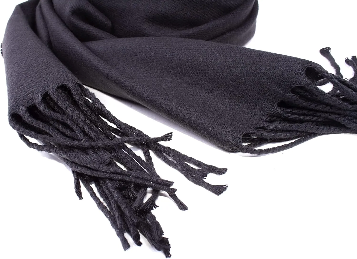 Soft Cashmere Feel Scarf for Women & Men  Warm Lightweight Winter Shawl Wrap, Cozy Red Long Scarf Gift for Her & Him