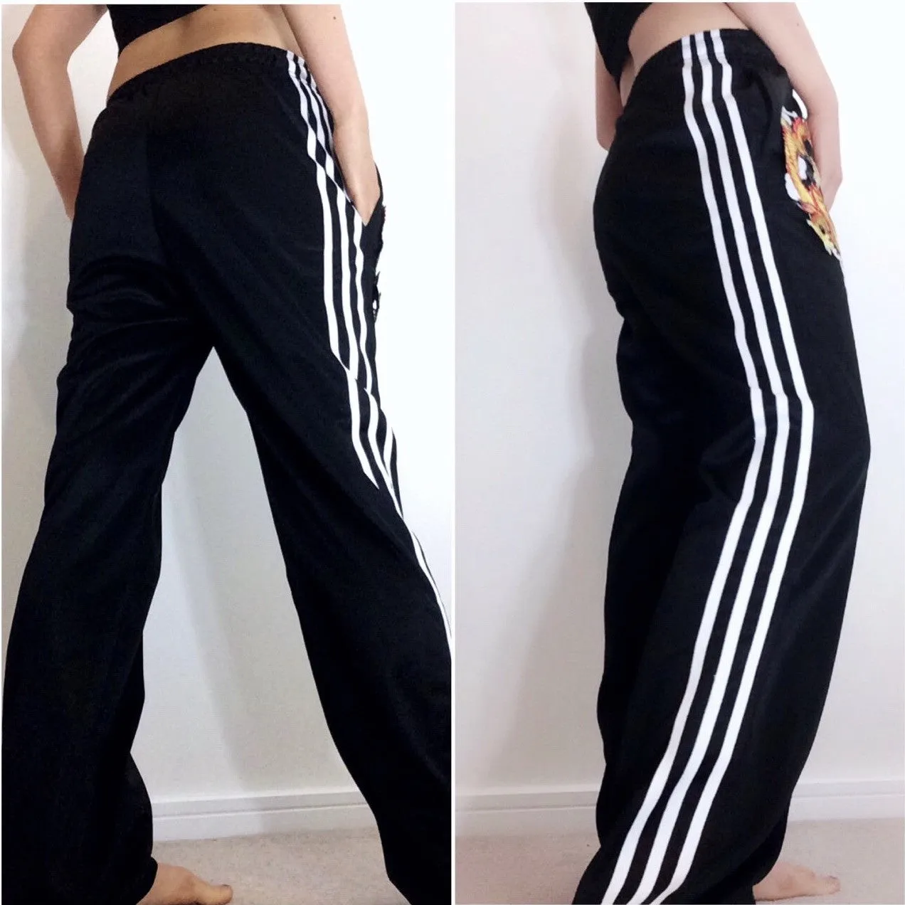 UNISEX DRAGON 3-STRIPE TRACKSUIT TROUSERS
