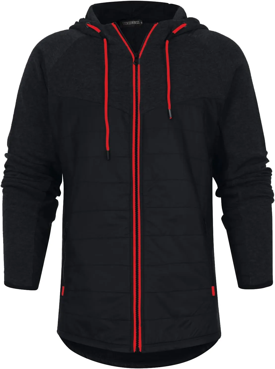 Ymosrh Mens Jackets Casual Camouflage Sports Sweatshirt Long Sleeve Zipper Hooded Jacket Coat Light Rain Jacket