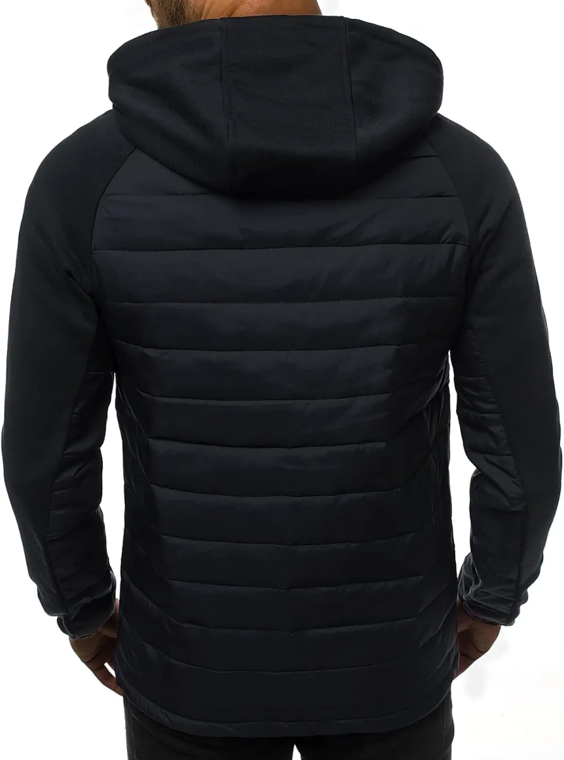 Ymosrh Mens Jackets Casual Camouflage Sports Sweatshirt Long Sleeve Zipper Hooded Jacket Coat Light Rain Jacket